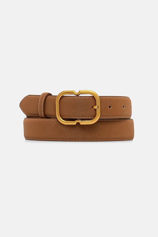 Answear.LAB curea de piele maro 627.cjk