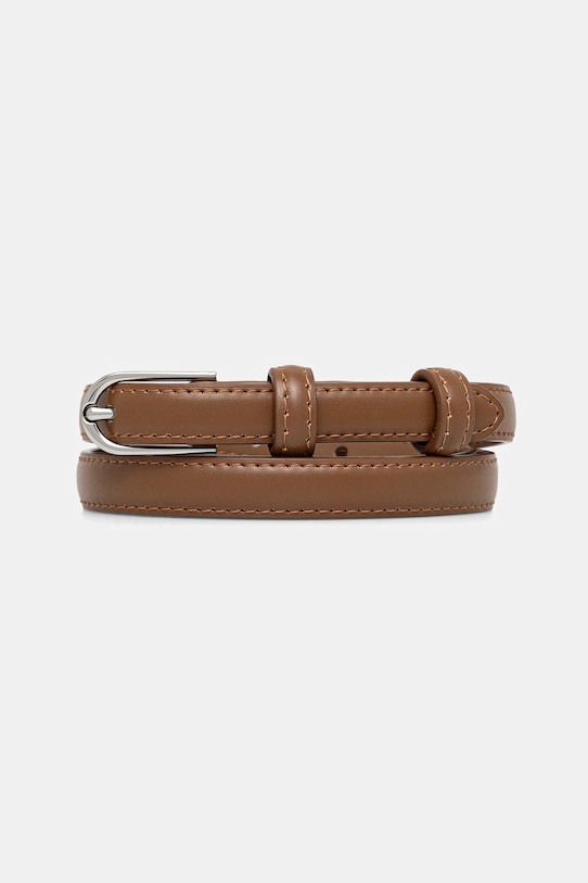 Answear.LAB curea de piele maro 629.cjk
