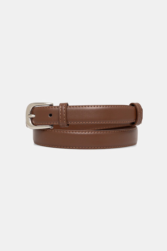 Answear.LAB curea de piele maro 630.cjk
