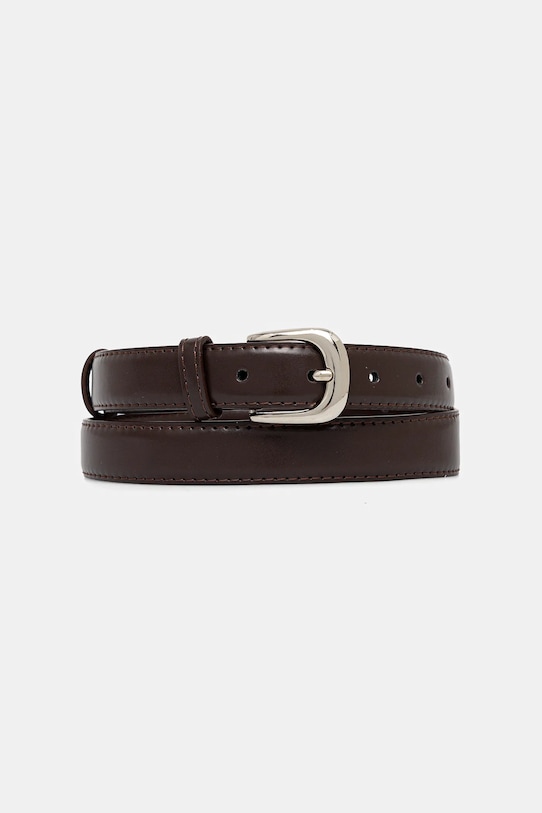 Answear.LAB curea de piele maro 630.cjk