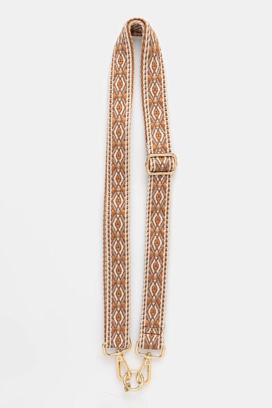 Popruh na telefon Answear.LAB hnědá 2210016.romby.letnie.hak