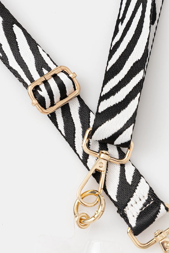 Popruh na telefon Answear.LAB 2210016.zebra.ha bílá WA25