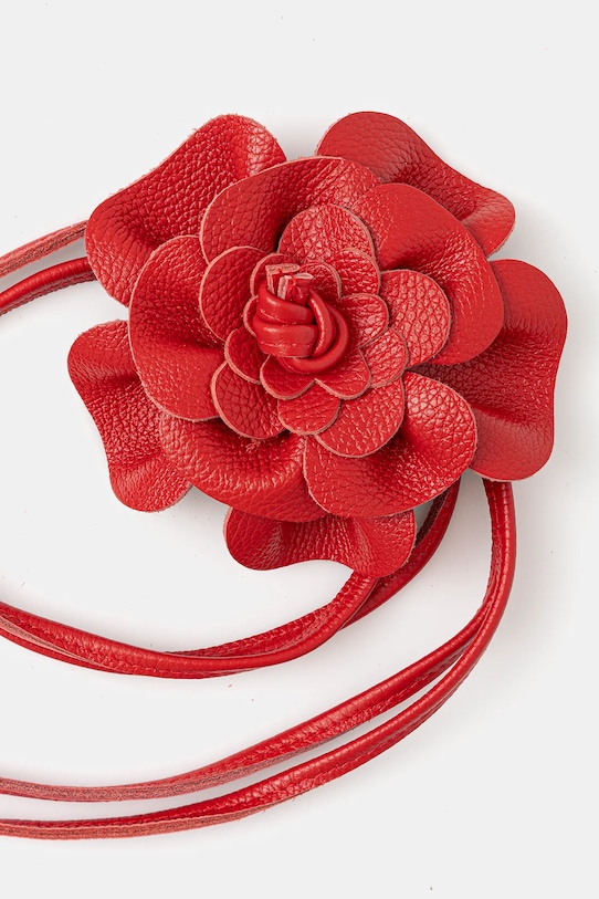 Kožený pásek Answear.LAB červená 1314