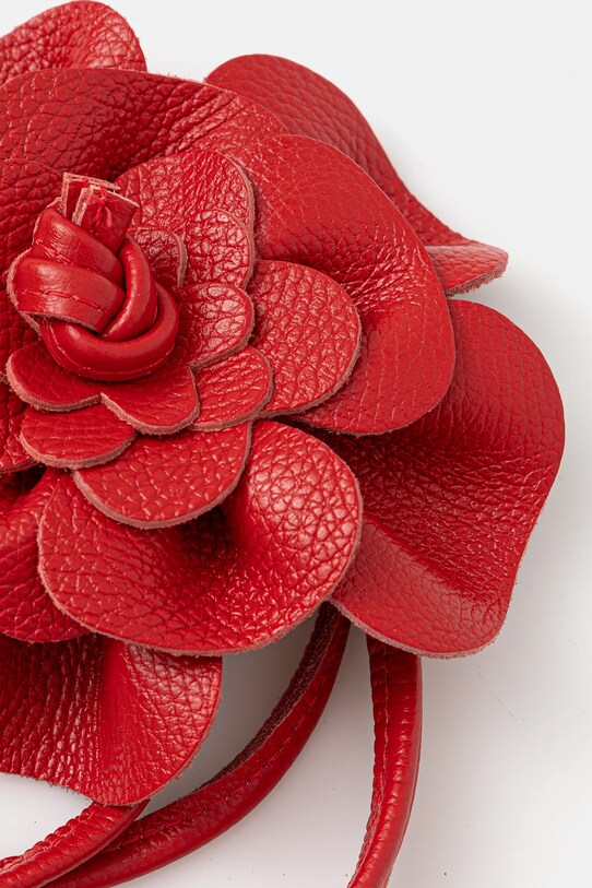 Kožený pásek Answear.LAB 1314 červená WA25