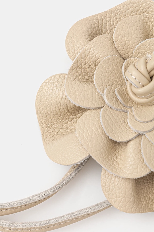 Kožený pásek Answear.LAB 1314 béžová WA25