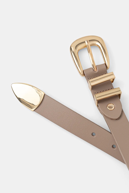 Kožený pásek Answear.LAB 2031.ijk hnědá WA25