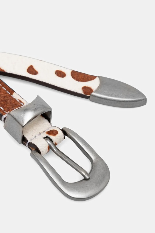 Answear.LAB pasek skórzany YX.1.CMS brązowy WA25