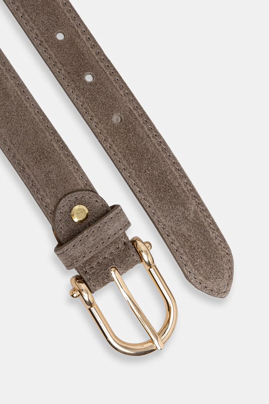 Answear.LAB pasek damski zamszowy WA25-PAD057 brązowy WA00