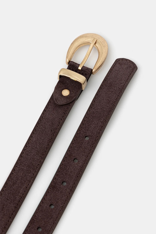Answear.LAB pasek zamszowy ld-2054.ijk brązowy WS26