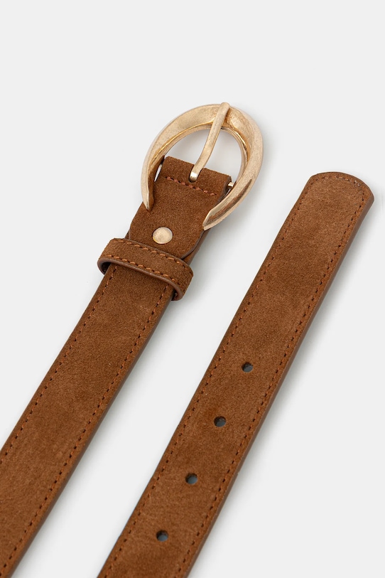 Answear.LAB pasek zamszowy ld-2053.ijk brązowy WS25