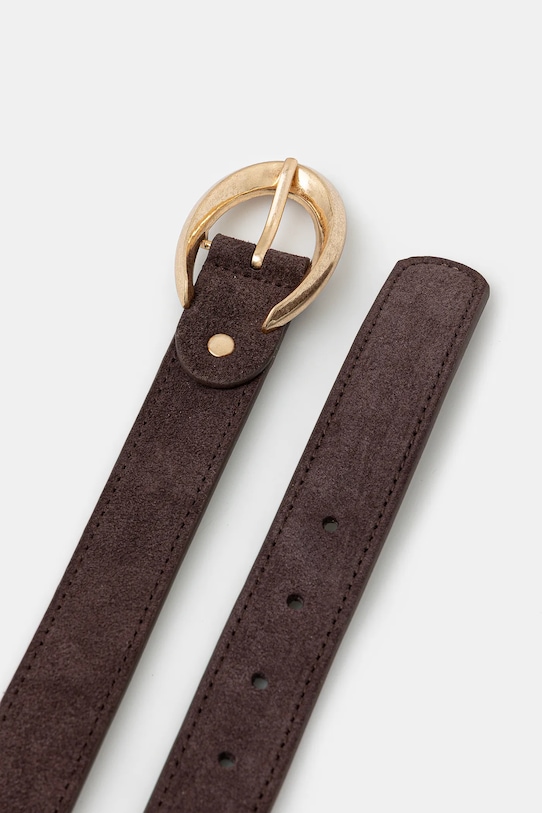 Answear.LAB pasek zamszowy ld-2053.ijk brązowy WS25