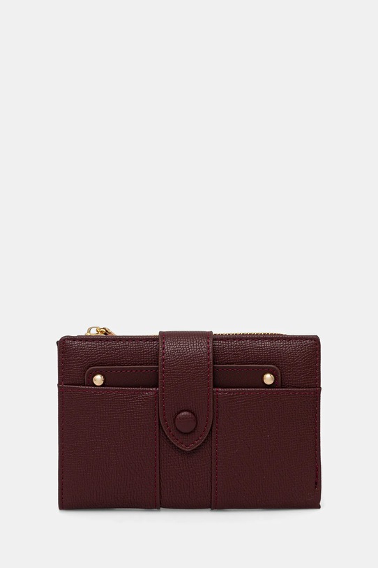 Answear.LAB portfel imitacja skóry licowej czerwony HX2.CMS