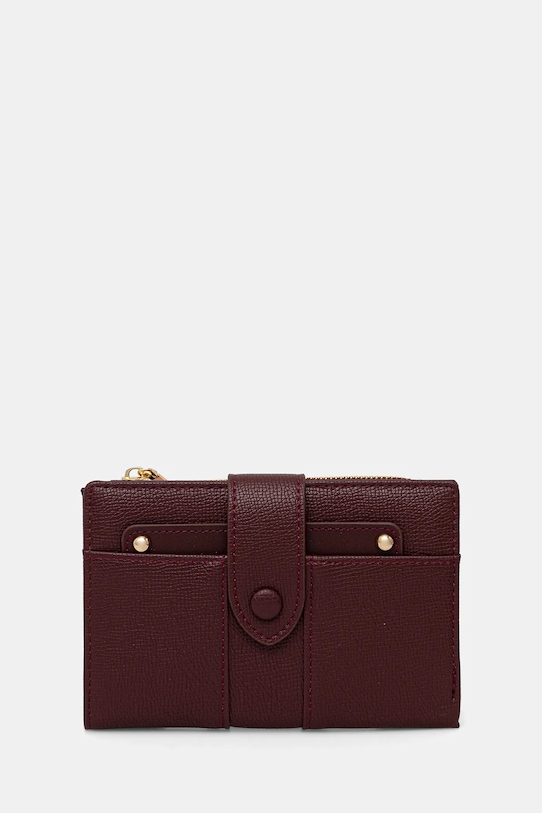 Answear.LAB portfel imitacja skóry licowej czerwony HX2.CMS