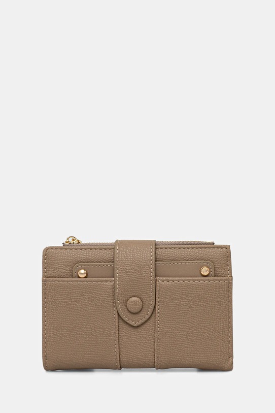 Answear.LAB portfel imitacja skóry licowej beżowy HX2.CMS