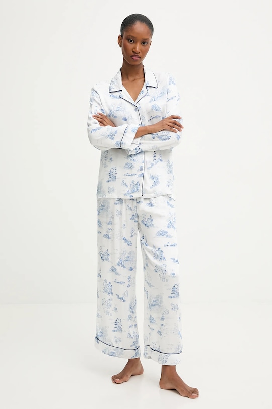 Answear.LAB pijama set albastru pay3.cms
