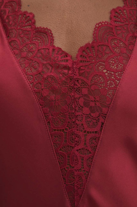 Nočná košeľa Answear.LAB paj.3.cjk burgundské