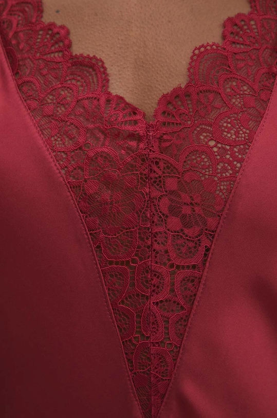 Nočná košeľa Answear.LAB paj.3.cjk burgundské