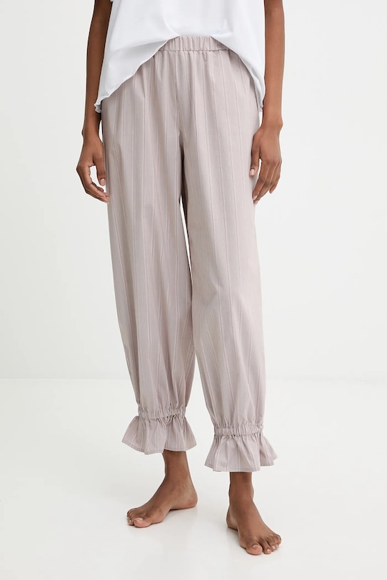 Odzież Answear.LAB piżama WA25-PJD018 beżowy