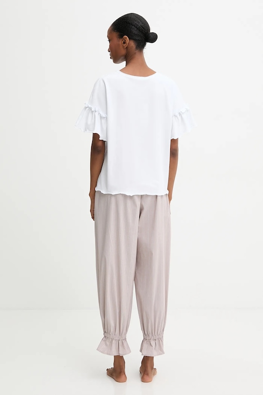 Answear.LAB piżama beżowy WA25-PJD018