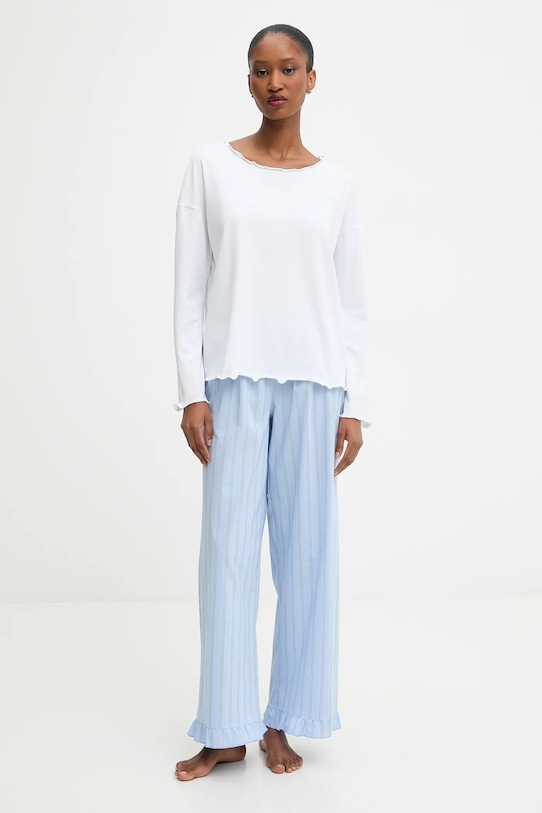 Answear.LAB pijama WA25-PJD019 albastru