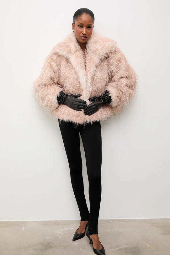 Answear.LAB manusi de piele extralong46 maro