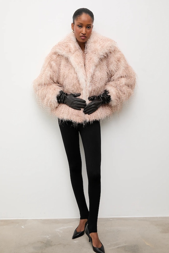 Answear.LAB manusi de piele extralong46 maro