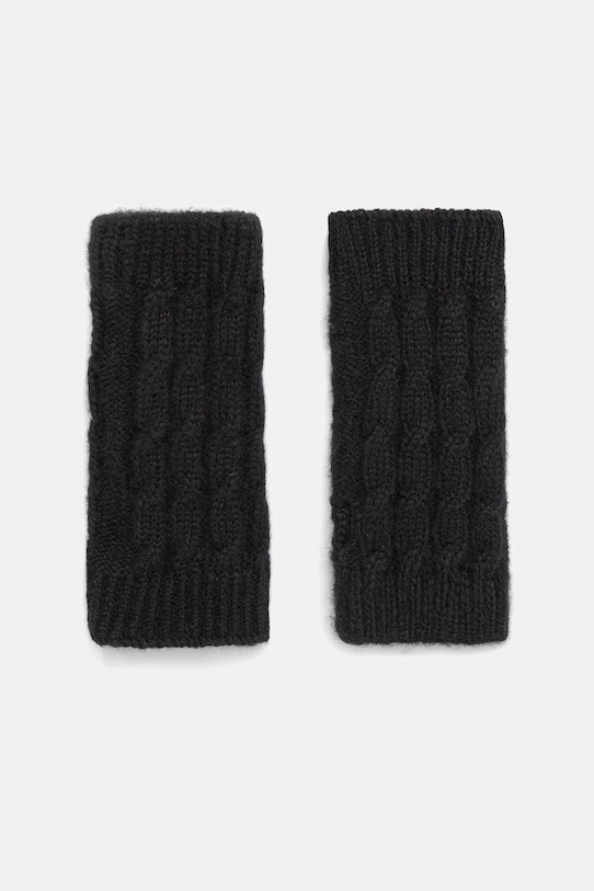 Answear.LAB rękawiczki z wełną rękawiczki czarny WA25