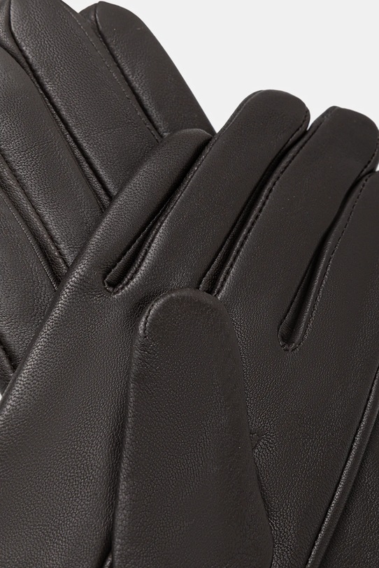 Answear.LAB rękawiczki skórzane plain.glove.1 brązowy WA25