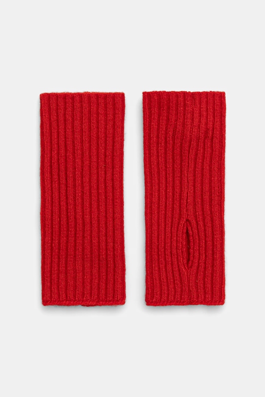 Вовняні мітенки Answear.LAB WA25-RED026 червоний WA25
