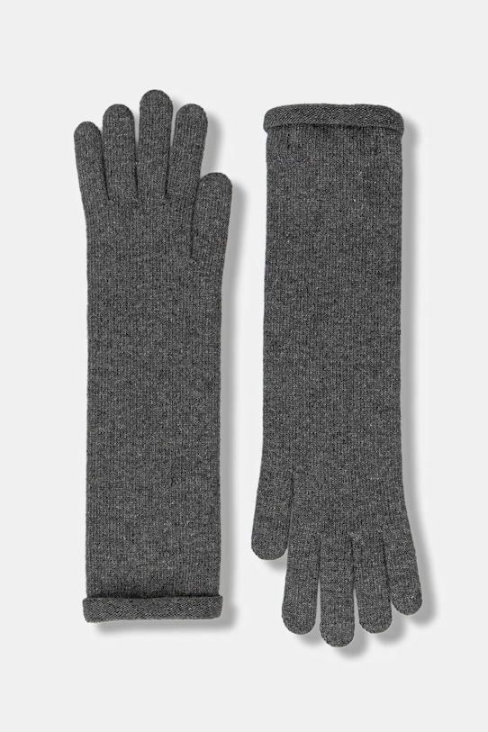 Answear.LAB rękawiczki z dodatkiem wełny WA25-RED028 szary WA25