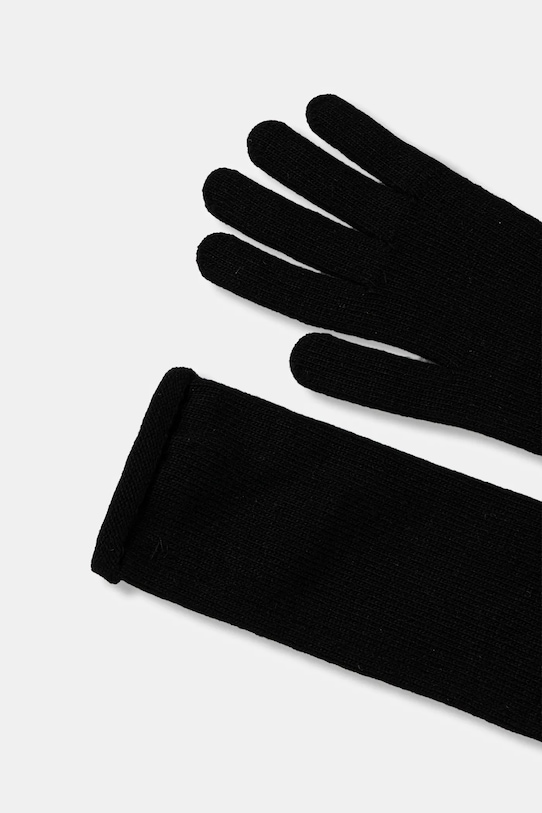 Akcesoria Answear.LAB rękawiczki z dodatkiem wełny WA25-RED028 czarny