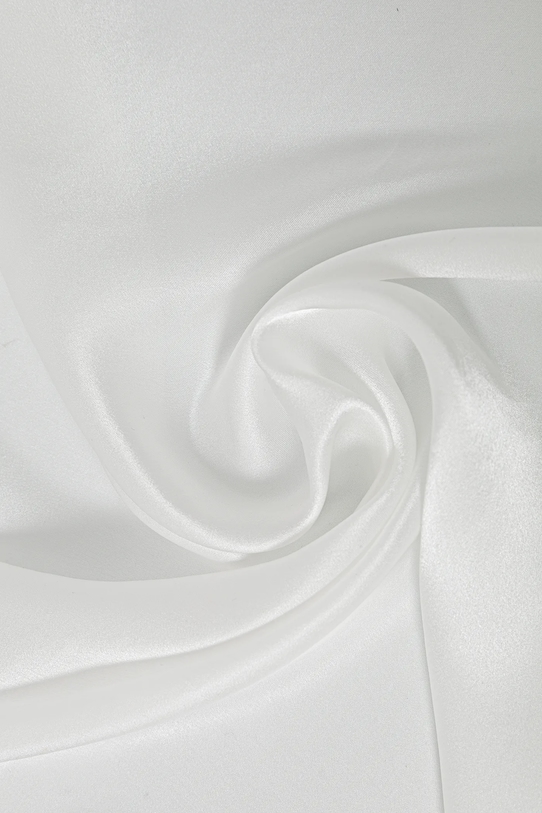 Answear.LAB esarfa de matase 50x50 alb WA25