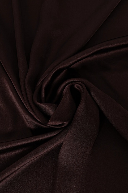 Akcesoria Answear.LAB apaszka jedwabna 90x90 brązowy