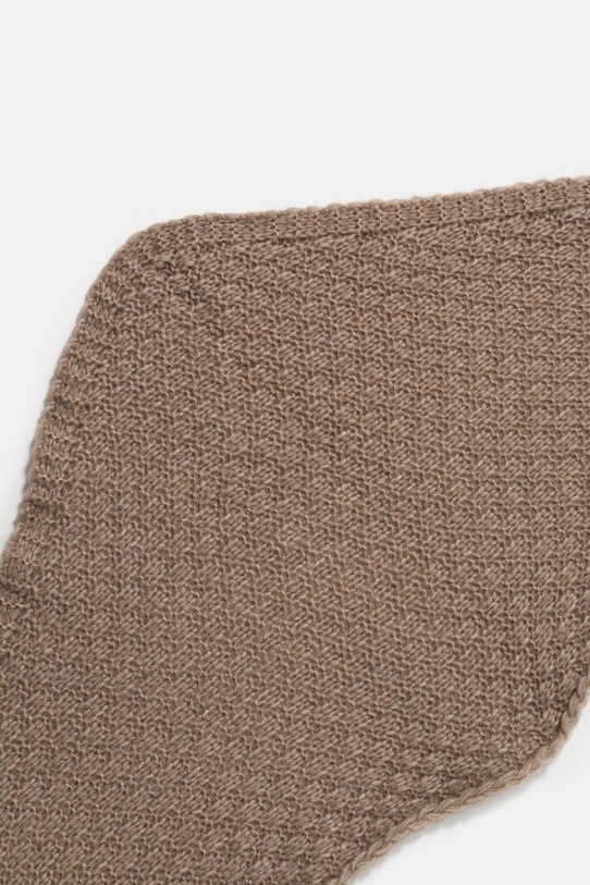 Akcesoria Answear.LAB szalik z wełną merino 2506042-026 beżowy