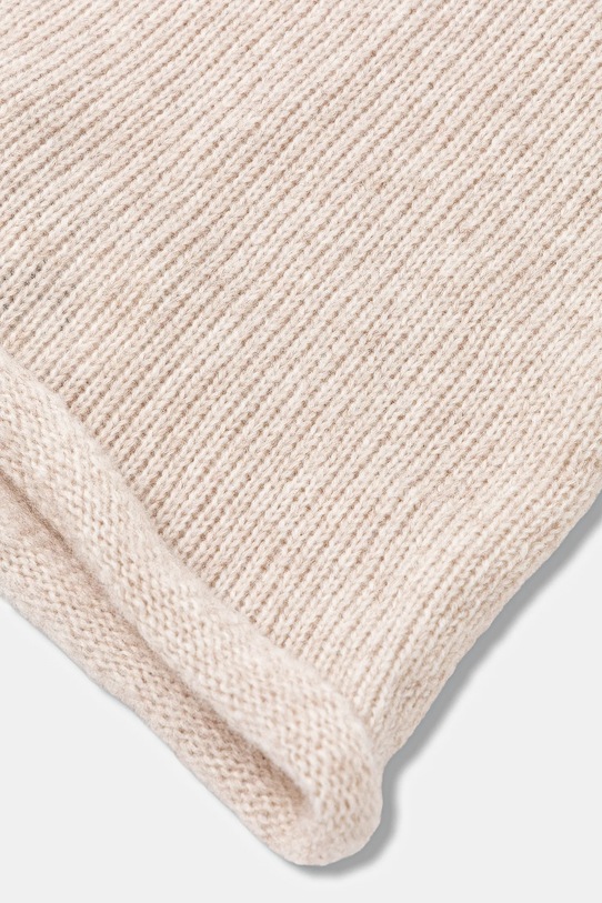 Akcesoria Answear.LAB komin z wełną merino 2306018 beżowy