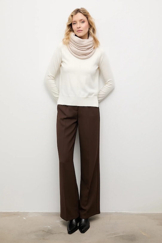 Answear.LAB komin z wełną merino beżowy 2306018