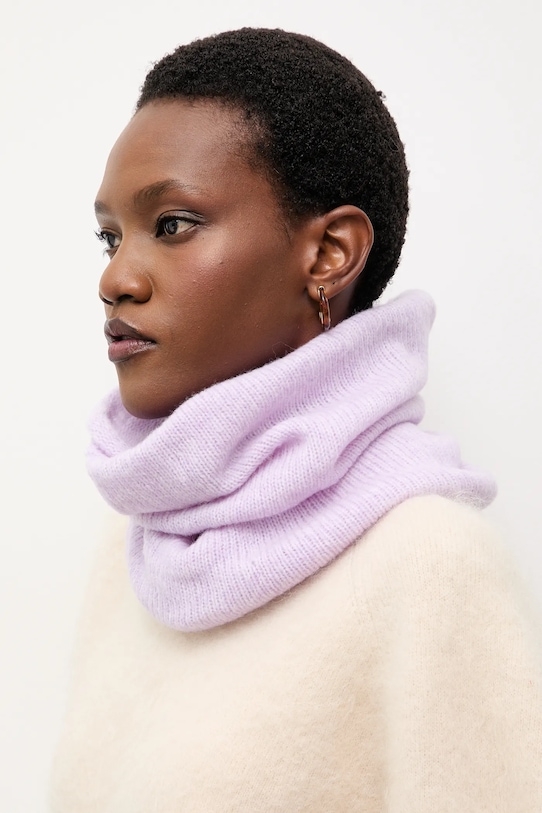 Answear.LAB komin z wełną merino fioletowy 2306018