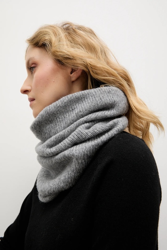 Answear.LAB komin z wełną merino 2306018 szary