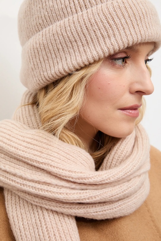 Answear.LAB szalik z wełną merino 2311100-061