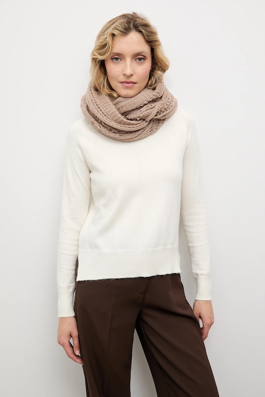 Doplnky Vlnený šál Answear.LAB 2506045 béžová