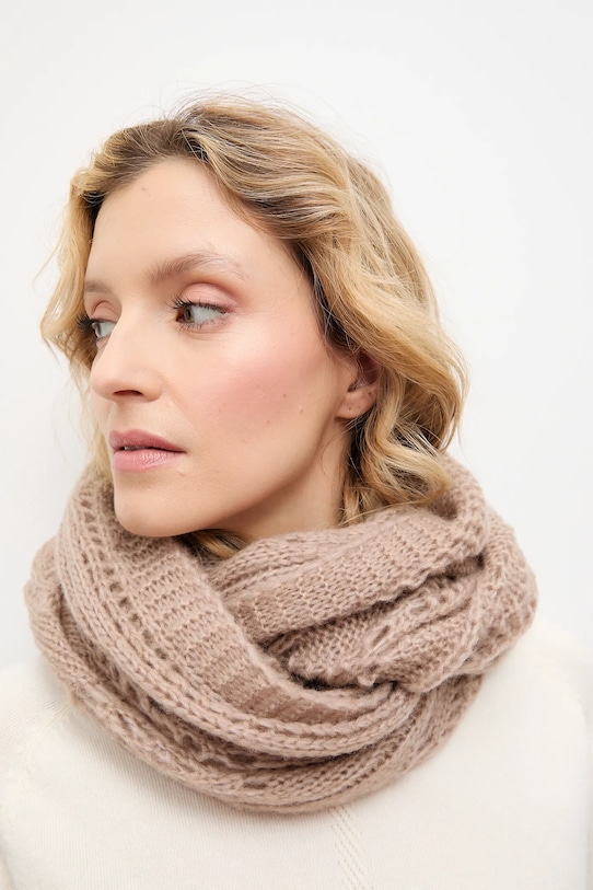 Vlnený šál Answear.LAB béžová 2506045