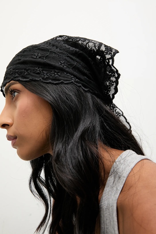 Accesorii Answear.LAB esarfa SMALL.FLK negru