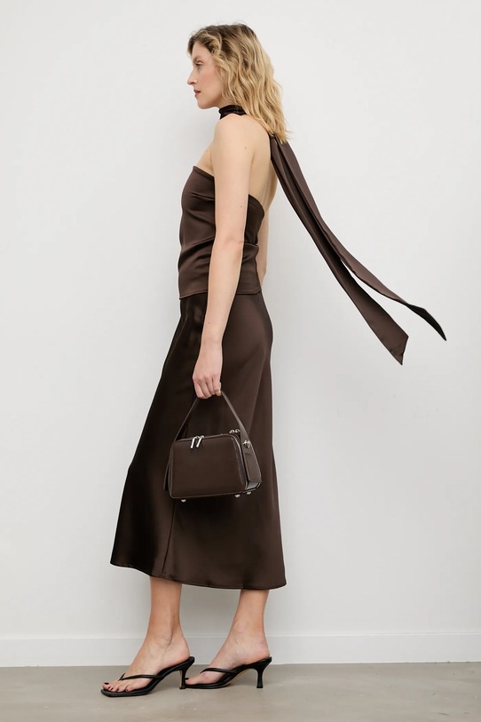 Топ і спідниця Answear.LAB коричневий 93055.93073