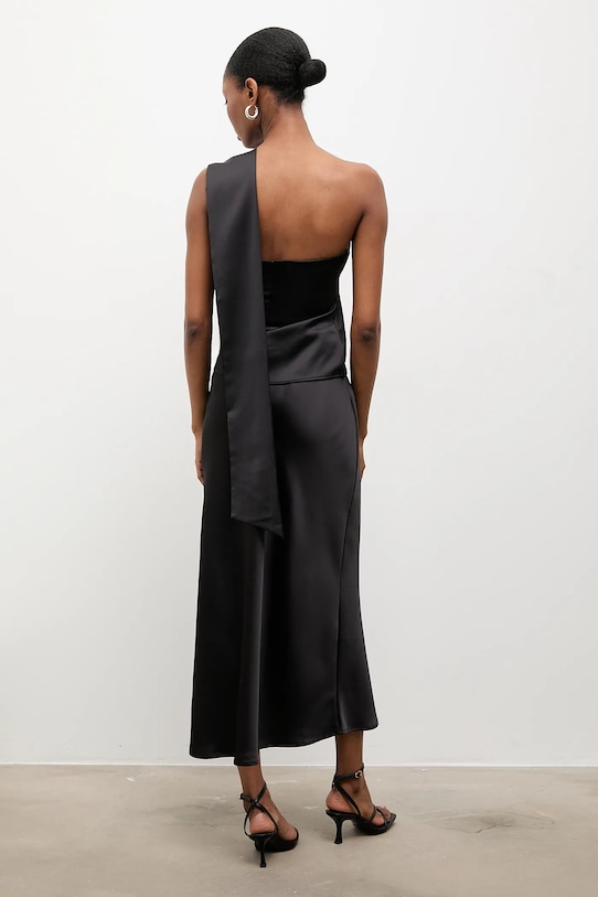 Odzież Answear.LAB top i spódnica 93055.93073 czarny