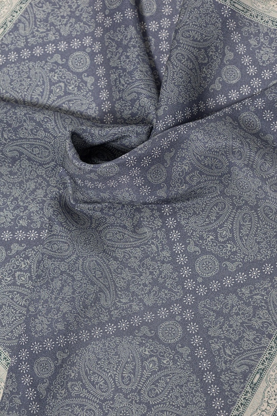 Answear.LAB apaszka jedwabna ZG1.cms granatowy WS26