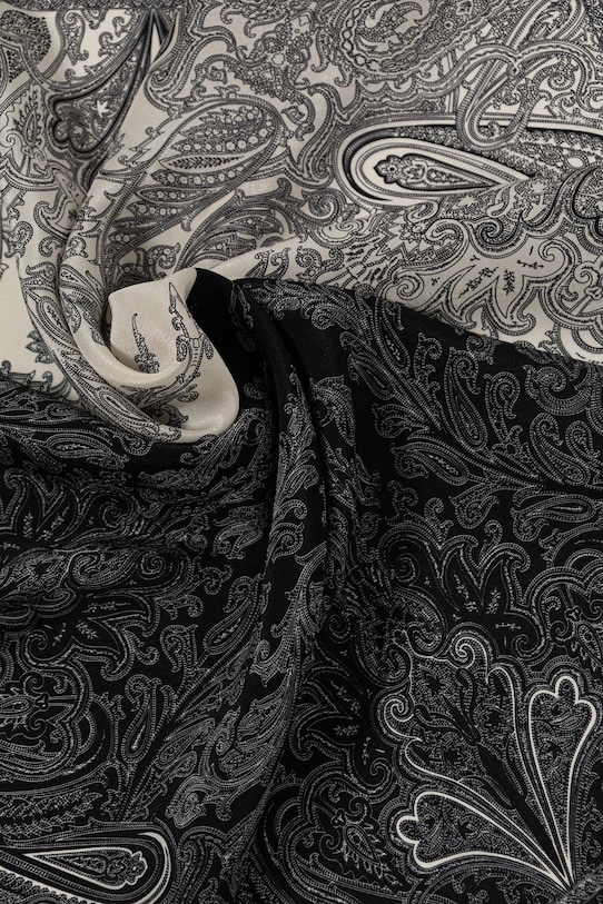 Answear.LAB apaszka jedwabna ZG2.cms czarny WA25