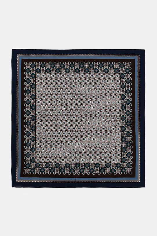 Answear.LAB apaszka jedwabna tkanina czarny ZG3.cms