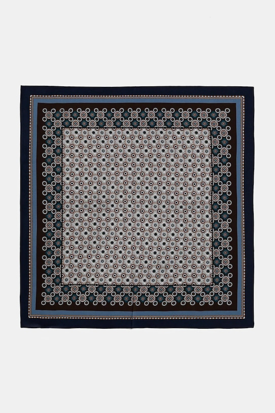 Answear.LAB apaszka jedwabna tkanina czarny ZG3.cms