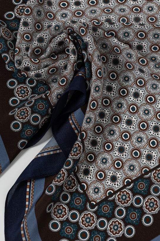 Answear.LAB apaszka jedwabna ZG3.cms czarny WA25