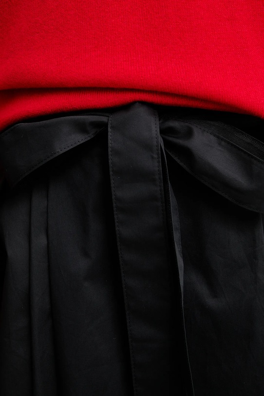 Answear.LAB pamut szoknya fekete PK2871